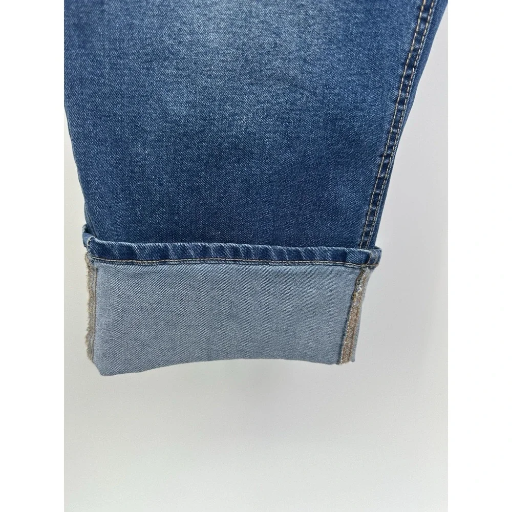 Frye Women's High-Rise Amari Jeans Blue Denim Women's Size 16/34 Comfort Stretch